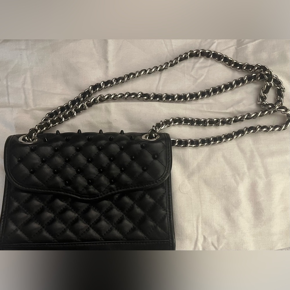Rebecca Minkoff Quilted Stud Crossbody
